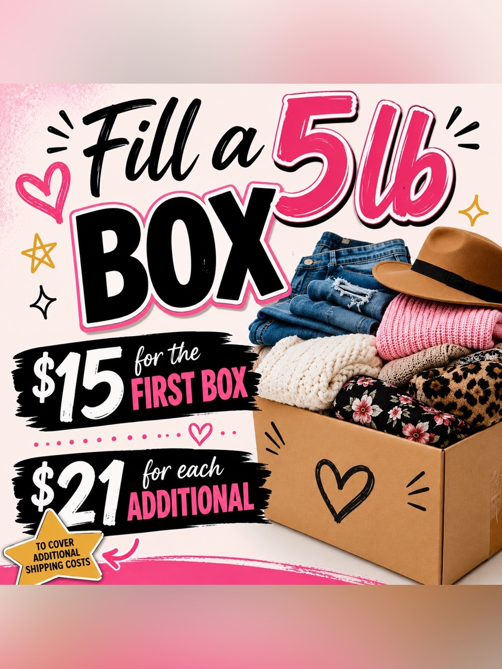 Curated Closet Takeover Fill A Box!